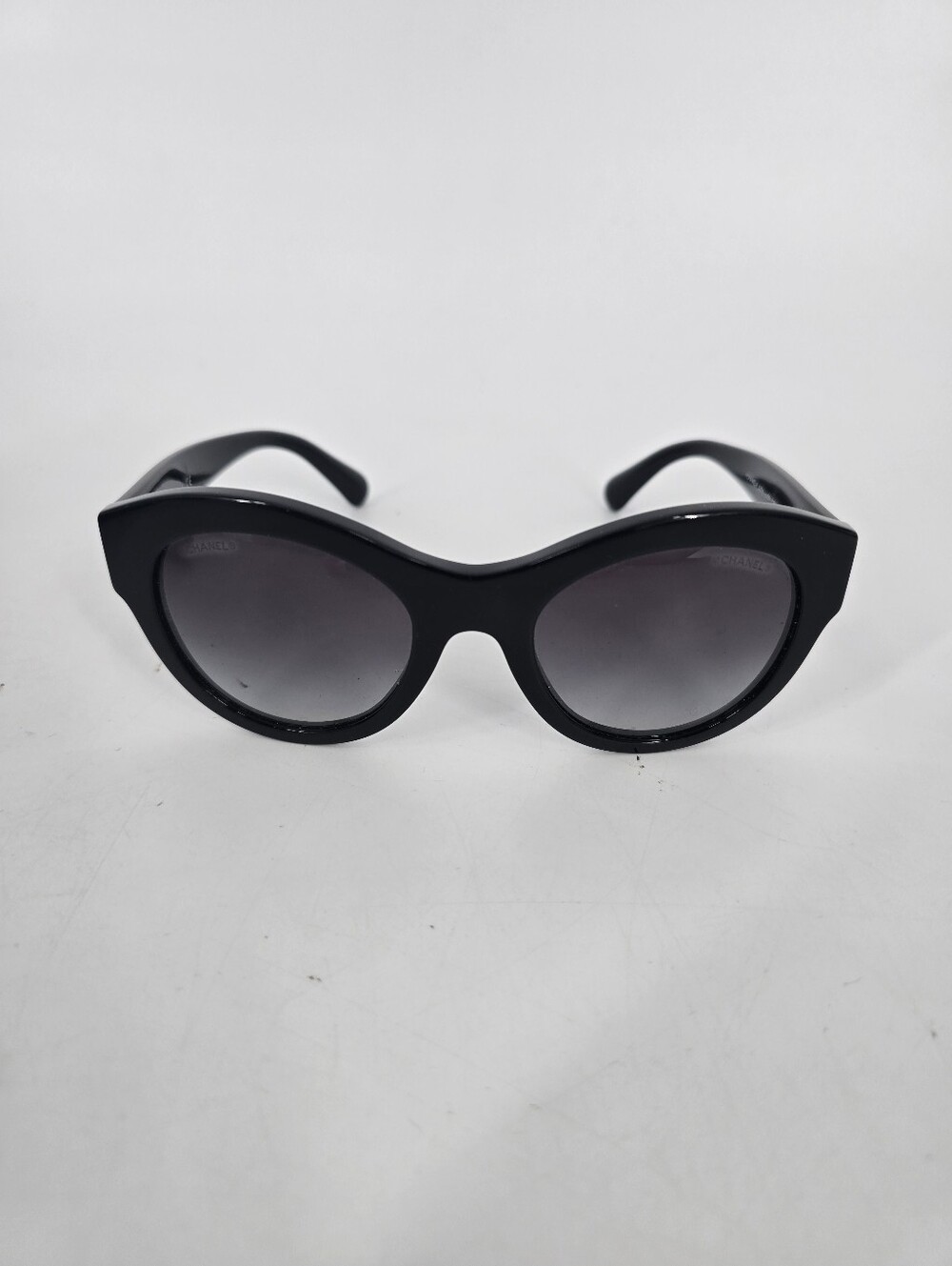 Chanel Black Cat Eye Women's Sunglasses 5371 with Case